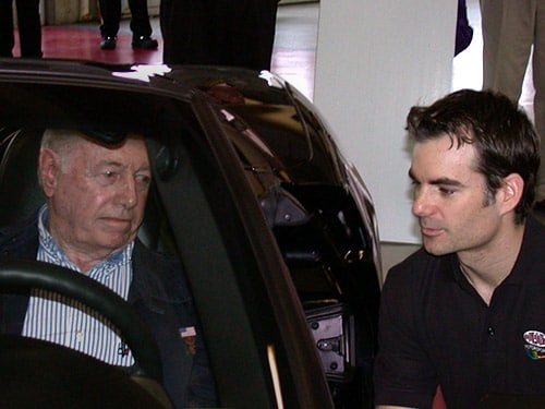 2006 first Jeff Gordon Corvette raffle winners