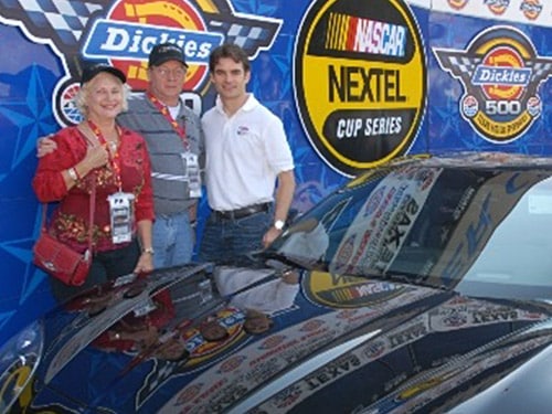 2007 Jeff Gordon Corvette JGCF raffle winners