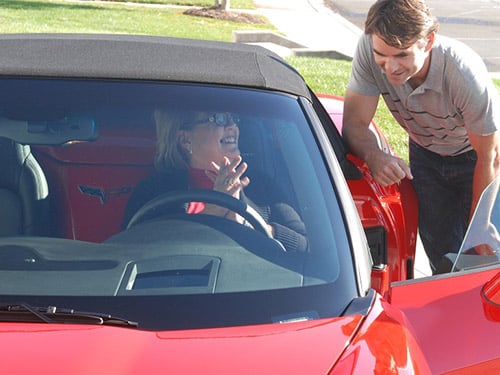 2012 Jeff Gordon Corvette raffle winner