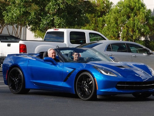 2014 Jeff Gordon Corvette raffle winner