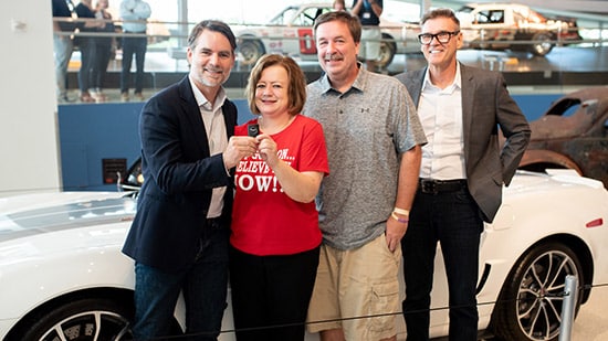 2018 Jeff Gordon Corvette raffle winners