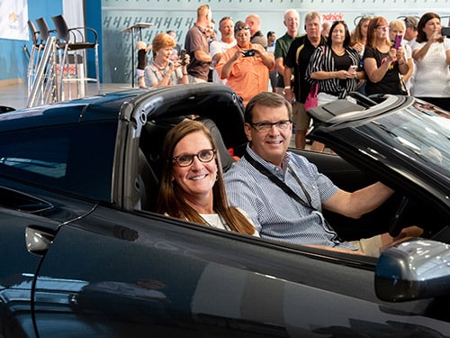 Corvette winner Scott from Brooklyn, MI